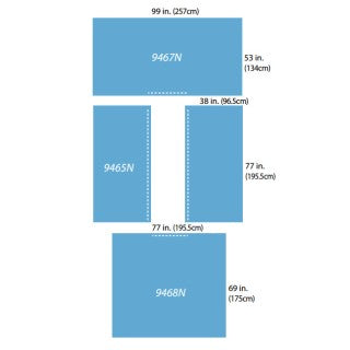 Universal Surgical Pack, Sterile, Includes: (2) Adhesive Side Drapes, (1) Adhesive Foot Drape, (1) Adhesive Head Drape, (1) Absorbent Towel, (1) Reinforced Mayo Stand Cover, (1) Suture Bag, (1) Reinfored Outer Wrap, 5/cs (Continental US Only)