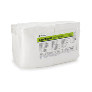 Absorbent Tray Liners, 20" x 25", 50/pk, 8 pk/cs