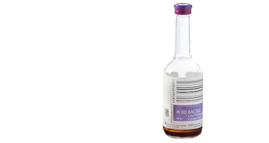 Bactec Lytic/10, Anaer/F, F/G, Medium, 50/pk (Temp Sensitive; Non-Returnable; Short-Dated) (Continental US Only) (Drop Ship Requires Pre-Approval) (Item on Allocation-Inventory Limited when Available)