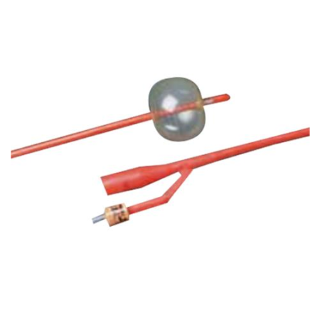 Bardex I.C. Foley Catheter, 16FR, 2-Way , Balloon 5cc, 12/cs (US Only)
