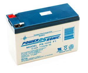 Rechargeable Battery, 12V, SLA, 7AH (US Only)