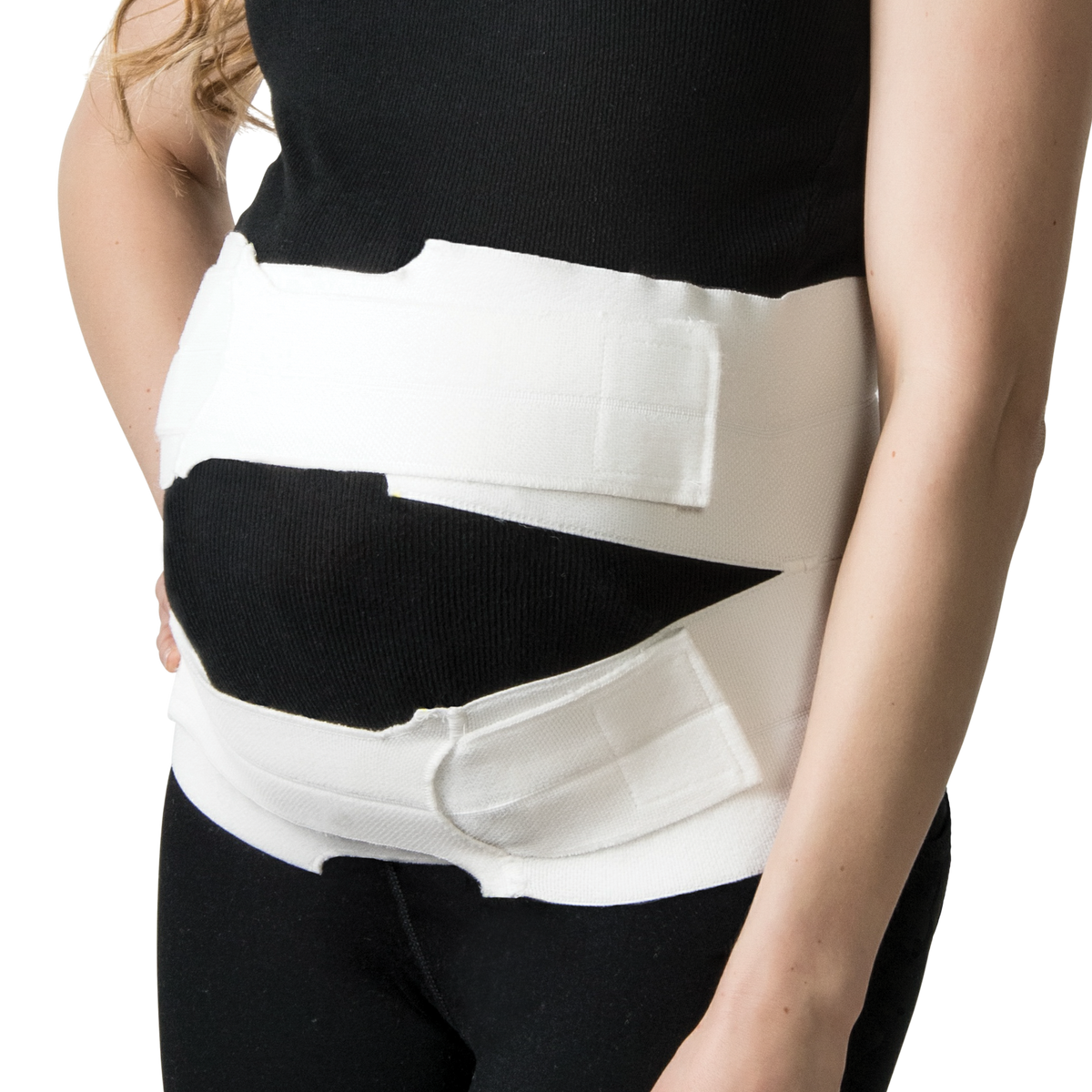 BetterBinder Post-Partum Support, Beige, Small (20"-29" waist), Latex-free