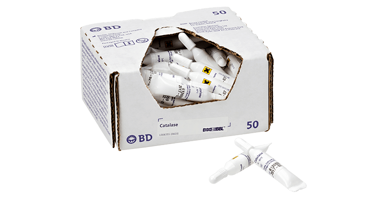 Catalase Dropper Reagent, 50/pk (Non-Returnable) (Continental US Only) (Drop Ship Requires Pre-Approval)