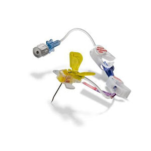 Miniloc Safety Infusion Set, 22G x 1", with Y-Site, 20/pk (Continental US Only) (Drop Ship Requires Pre-Approval)