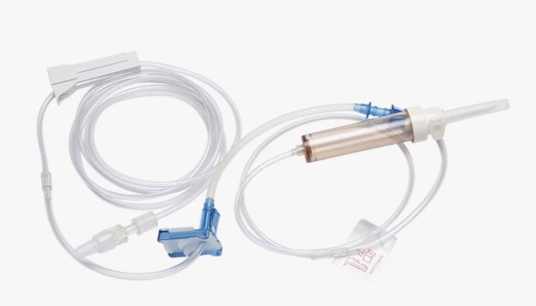 Alaris Pump Module Set, Roller Clamp, 2-Piece Male Luer Lock, 20 drop/L, 109" Length, 23 ml Fluid Path, Not Made with DEHP, Sterile, 20/cs (Continental US Only) (Drop Ship Requires Pre-Approval)