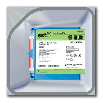 PowerLoc MAX PAK Safety Infusion Set without Y-Injection Site, 19G x 1.5", 5/cs (Temp Sensitive; Non-Returnable) (Continental US Only) (Drop Ship Requires Pre-Approval)