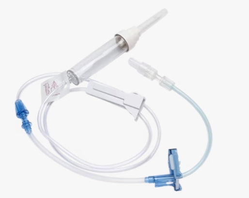 Alaris Pump Module Set, (2) Roller Clamps, 2-Piece Male Luer Lock, Not Made with DEHP, 20 drop/L, 47", 119 cm PV, Sterile, 20/cs (Continental US Only) (Drop Ship Requires Pre-Approval)