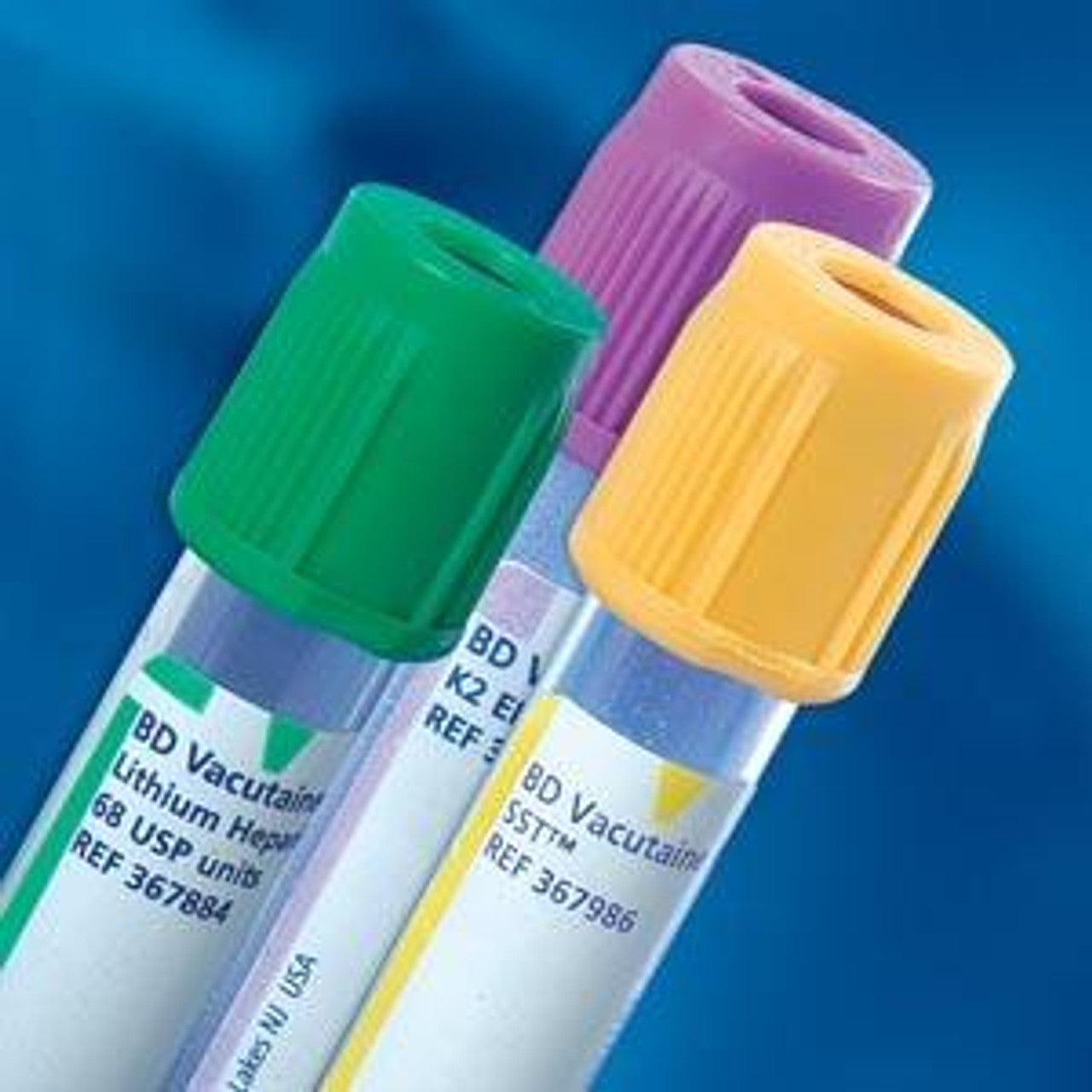 K2 EDTA Venous Blood Cololection Tube, 13X75, 3.0ml, Plastic, Hemogard Closure, Sterile, Tan, 1000/cs (Temp Sensitive; Non-Returnable) (Continental US Only) (Drop Ship Requires Pre-Approval)