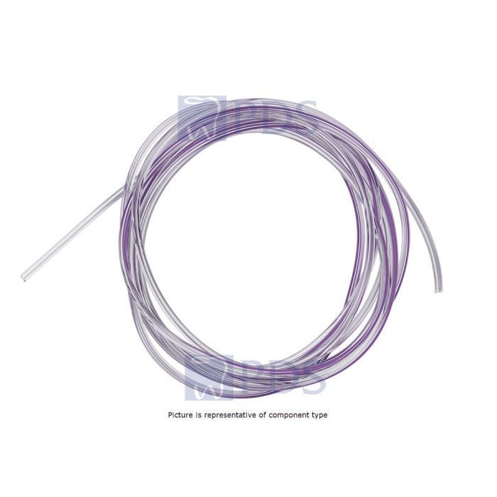 Extension Set, Pressure Rated, Purple Striped, (1) MaxPlus Clear Needle-Free Connector, Spin Male Luer Lock, Not Made w/ DEHP, 8.5" Length, 0.8 ml PV, Sterile, Labeled for use with low pressure power injectors up to 325 psi and maximum flow rate of 10 ml/second, 50/cs (Continental US Only) (Drop Ship Requires Pre-Approval)