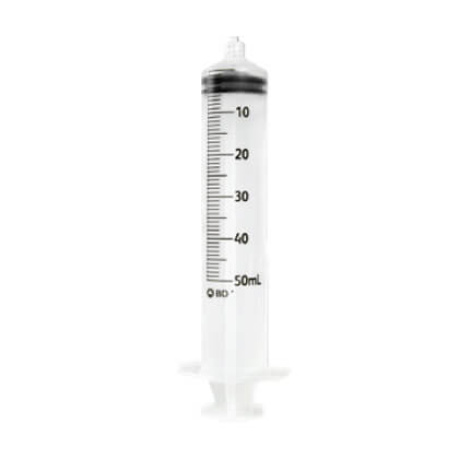 Syringe Only, 50mL, Slip Tip, Non-Sterile, Bulk, 125/cs (Continental US Only) (Drop Ship Requires Pre-Approval)