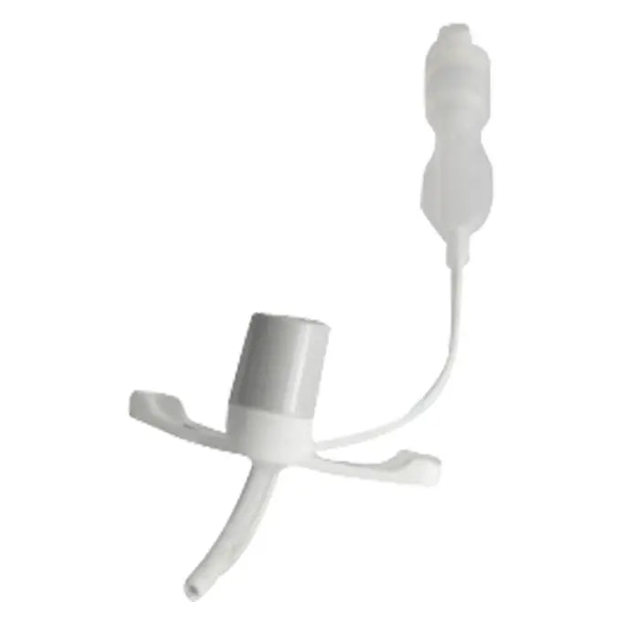 Trach Tube, Pediatric, Cuffed, Tight To Shaft, Straight Neck Flange, 4.0mm ID x 6.0mm OD x 41.0mm L (US Only) (Item on Manufacturer Backorder - Inventory Limited when Available)