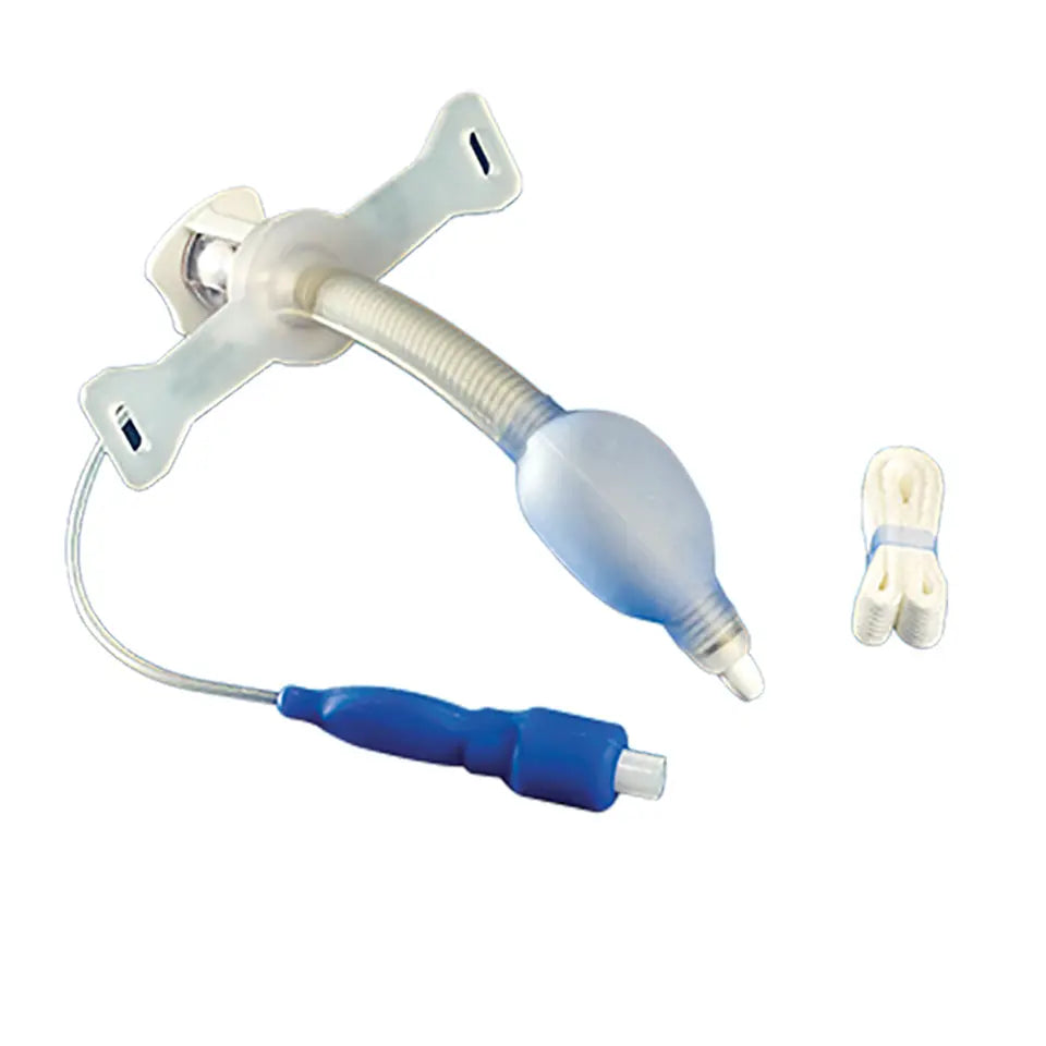 Trach Tube, Fixed Neck Flange, Hyperflex Extra Length, 7.0 mm ID x 10.6 mm OD x 110mm L (US Only) (Item on Manufacturer Backorder - Inventory Limited when Available)