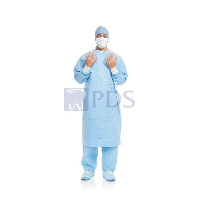 Aero Blue Surgical Gown, XX-Large, Non Sterile, 32/cs (US Only)