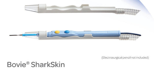 SharkSkin Electrosurgery Pencil Adapter w/ 3/8"x10' Tubing, Sterile, 20/bx
