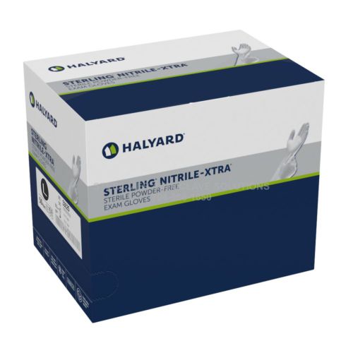 Gloves, Sterling Nitrile, Large, 50 prs/bx, 4 bx/cs (US Only)
