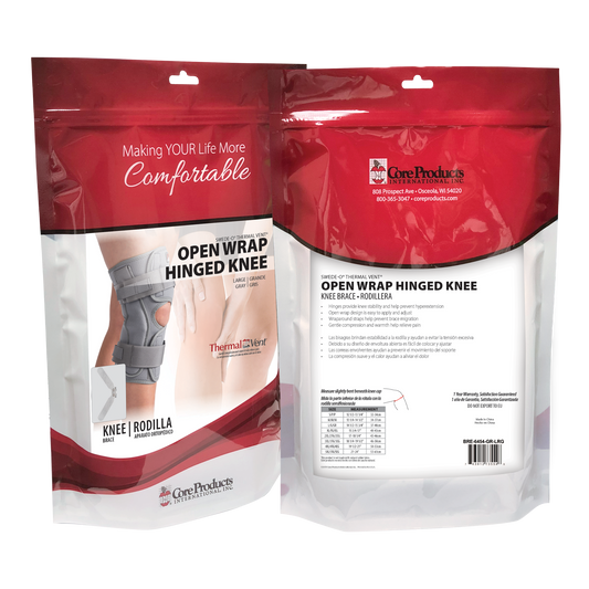 Swede-O Thermal Open Wrap Single Pivot Hinged Knee, XX-Large (old #73556)