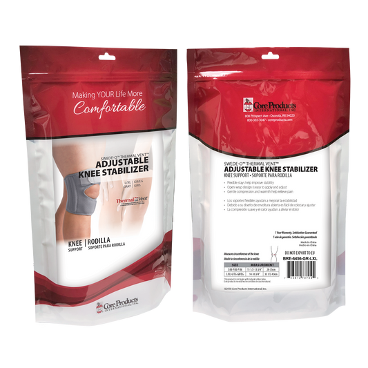 Swede-O Thermal Adj. Knee Stabilizer, Small/Medium (old #73702)