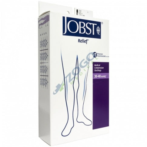 Compression Pantyhose, Waist High, 30-40mmhg, Open Toe, Small, Beige (Continental US Only)