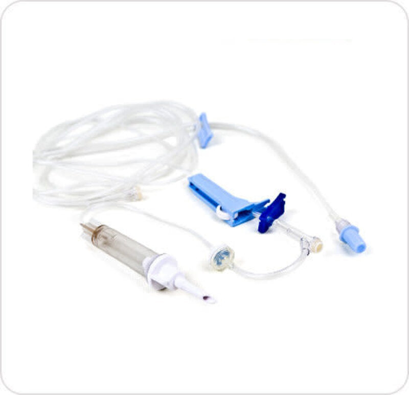 Solution Set, Non-Vented Spike, Clearlink Luer Activated Valve, Male Luer Lock Adapter with Retractable Collar, 10 drops/ml, 76" Length, Non-Pyrogenic, Contains DEHP, Sterile Fluid Path, 48/cs (Rx) (Continental US Only) (Product Access Restricted. Check with your sales rep to verify eligibility) (Temporarily Unavailable for Sale)