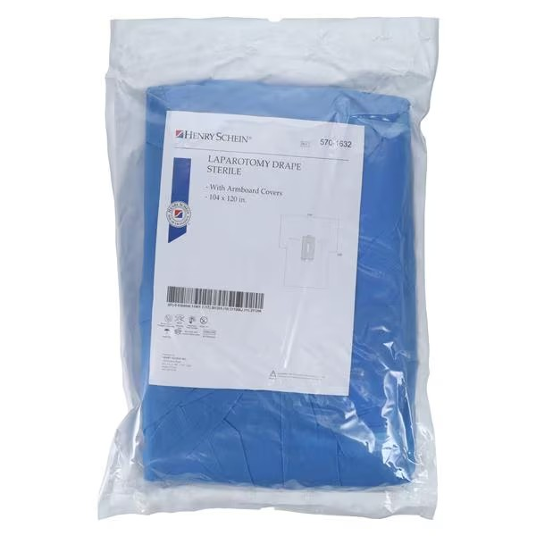 104x120" Sterile Laparoscopic Drape, 13/cs (5701632)