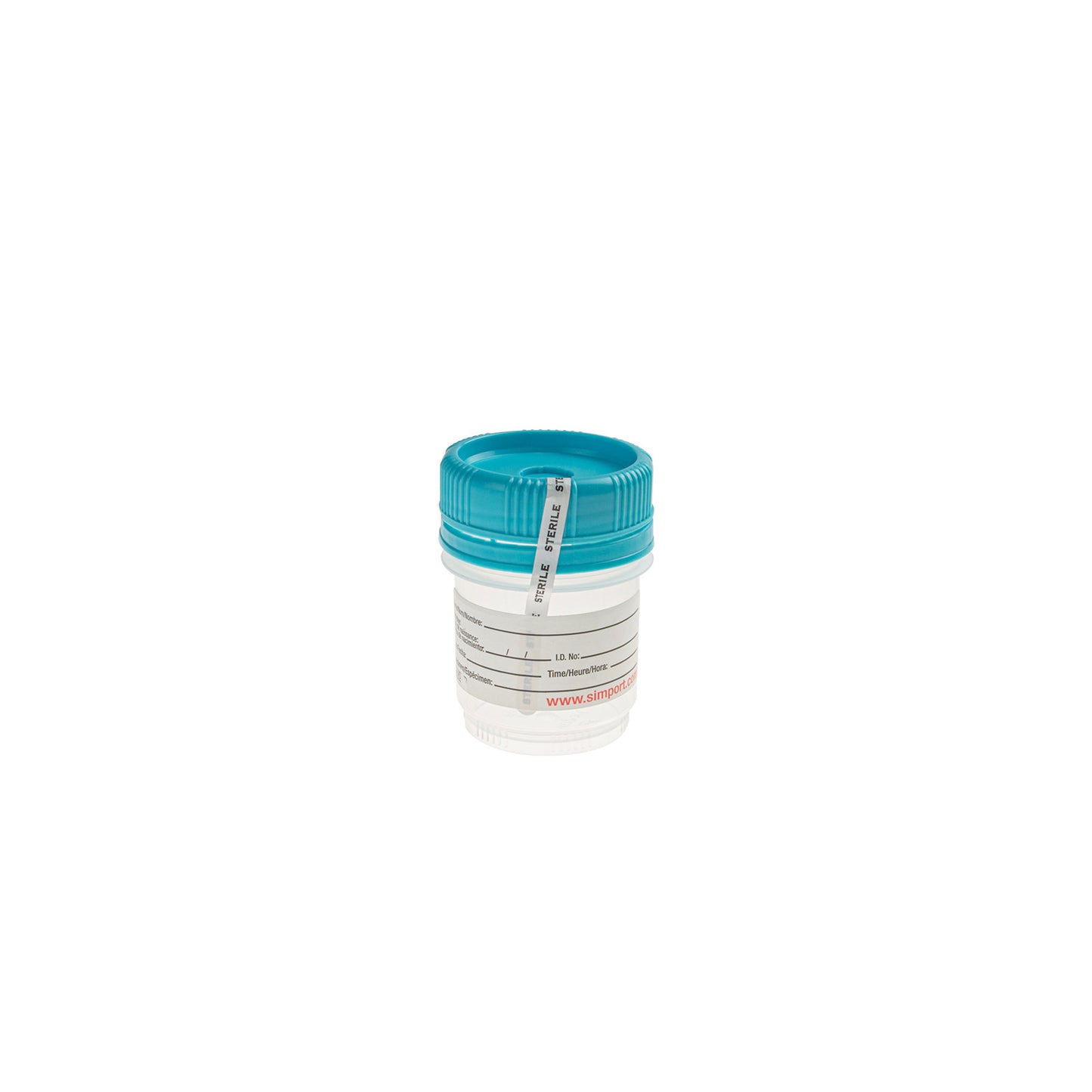 Urine Container, 90mL, Tamper Evident, Sterile, 400/cs