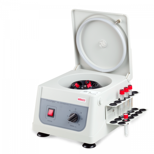 Centrifuge, FX, Fixed Speed 3,400 RPM, 6 Place Rotor, 30 min. Timer, 6 x 10mL or 3 x 15mL Capacity, 18 Place Tube Holdster Rack (US Only) (DROP SHIP ONLY)