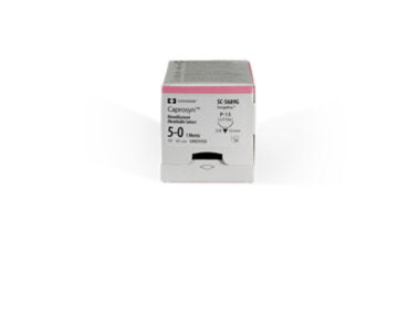 Suture, Premium Reverse Cutting, Size 3-0, Undyed, 18", Needle P-14, 3/8 Circle, 3 dz/bx (Continental US Only)