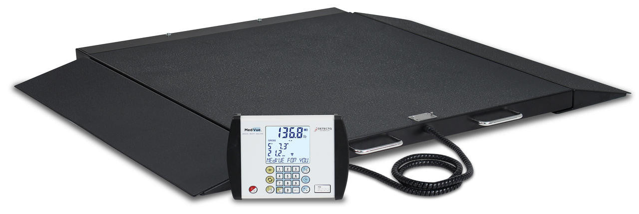 6500 Portable Wheelchair Scale, w/ AC Adapter (DROP SHIP ONLY)