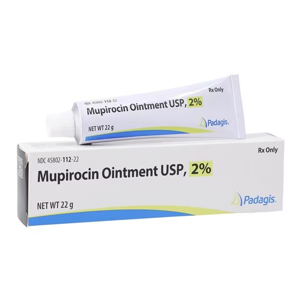 Mupirocin Topical Ointment 2% Tube 22gm Each (45802011222)