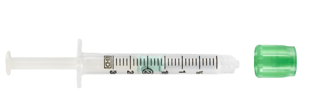 Syringe without Needle,Arterial Blood Collection, 3ml, Luer-Lok, Automatic Fill Syringe, 100/cs (Continental US Only) (Drop Ship Requires Pre-Approval)