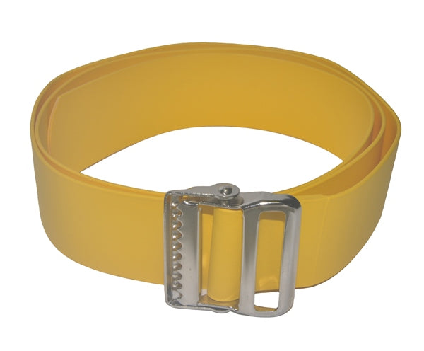 Easi-Care, Soft Gait Belt, Yellow with Metal Buckle, 60" (A handling charge of $9.95 will be added to any order under $25.00) (DROP SHIP ONLY)