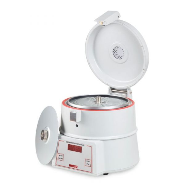 Centrifuge, Speed 12,000 RPM with Electric Motor Braking and Safety Latch, 5 min. Timer with Bell Signal, 24 Place Microhematocrit Rotor, Reader Included, 220V (US Only) (DROP SHIP ONLY)