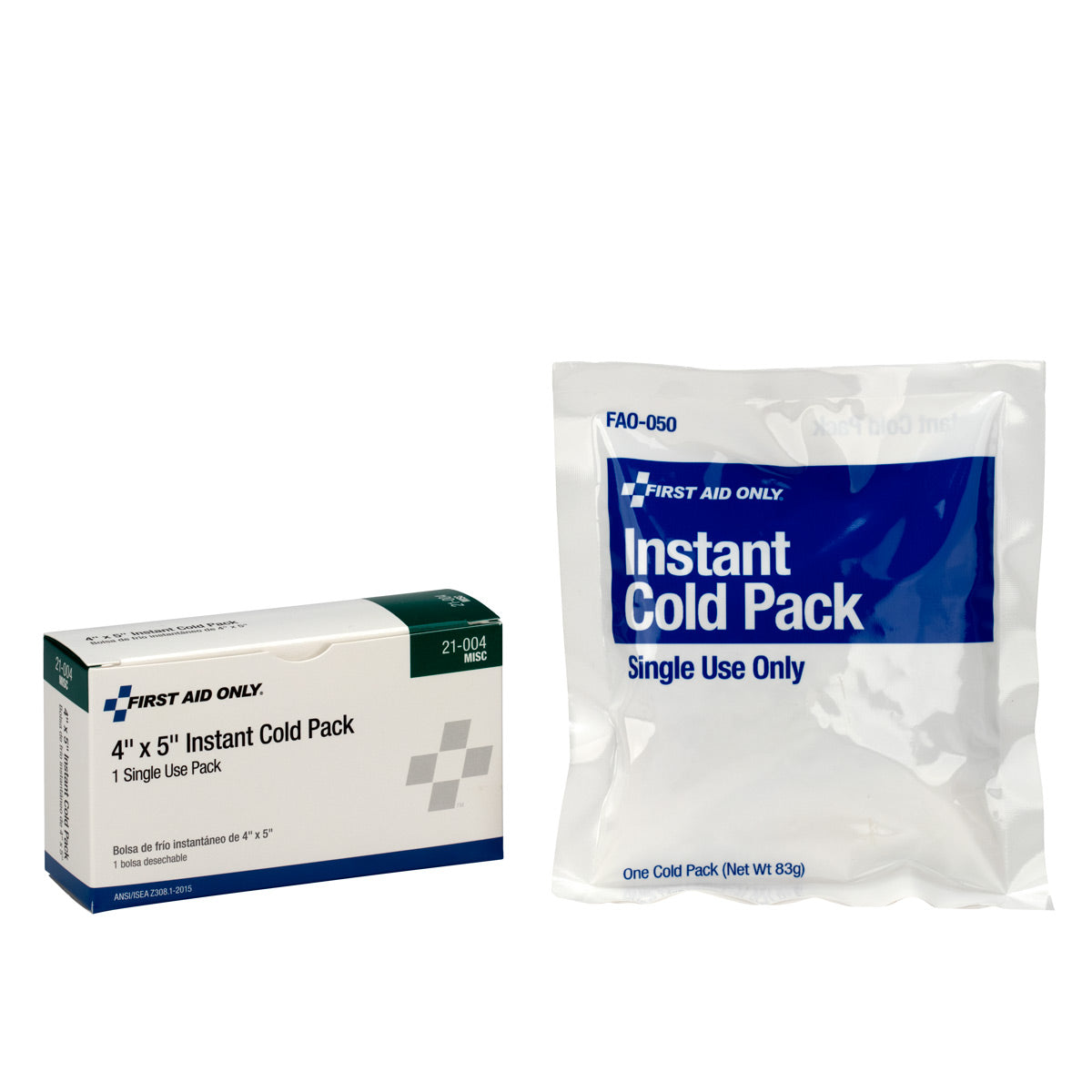 Instant Cold Pack, 4"x5", 1/bx (DROP SHIP ONLY - $150 Minimum Order)