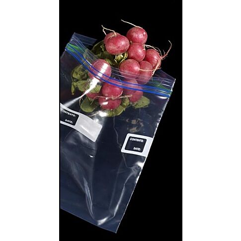 COLORZIP Double Zip Closure, 10.5 x 11, Gallon Freezer, 200/bx, 200 bx/cs