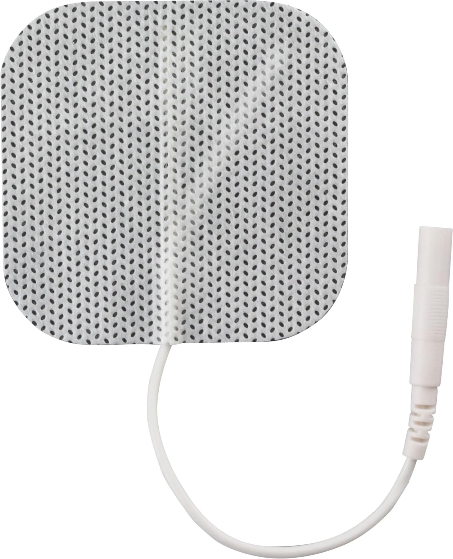 Compass Electrodes, 2" x 2", White Cloth, Foil Bag, Tyco Gel, 4/pk, 10pk/bg