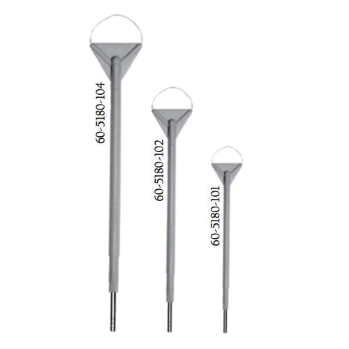 Loop Excision Electrode, T Style, 12mm x 8mm, Disposable, 5/cs