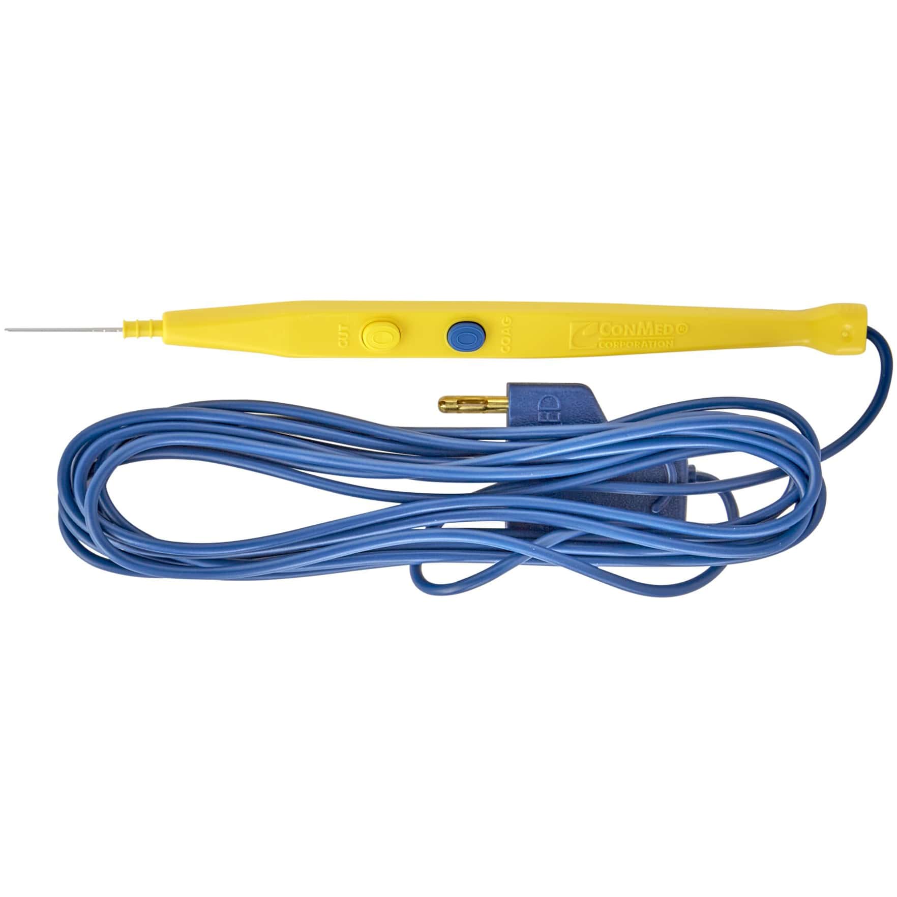 Electrosurgical Pencil with 10 ft Cord, Hand Switch, Standard Blade, Holster, Tip Cleaner, 40/cs