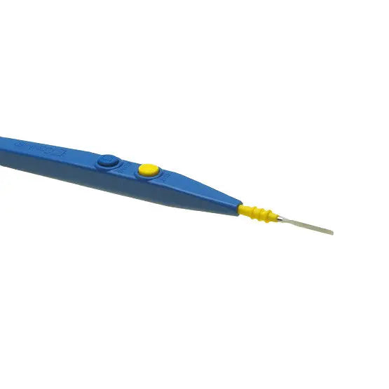 Reusable Hand Control Pencil, 1" Blade Disposable Electrode, Push Button, Standard Blade, 15ft Cable, 10/cs