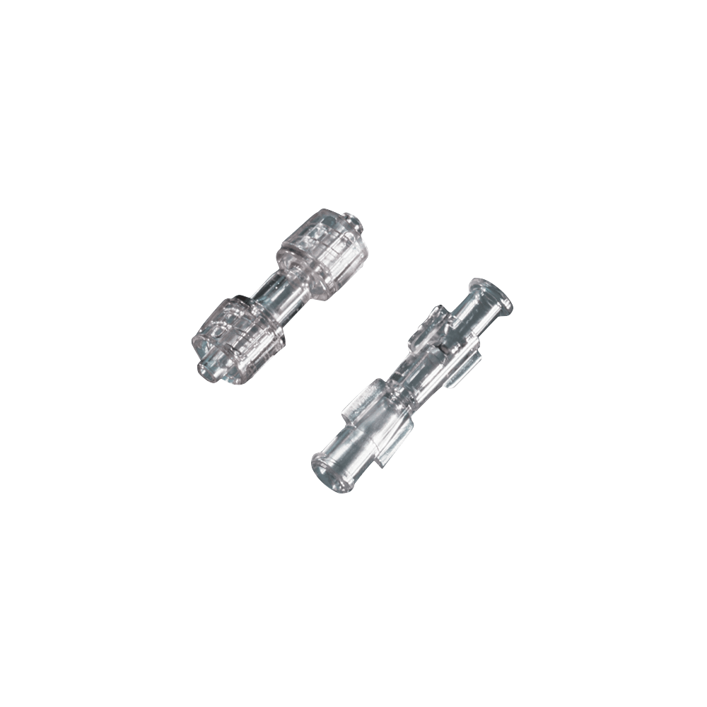 Connector, Double Male Luer Lock Adapter, Non-DEHP Formulation, Latex-Free, Non-PVC, 0.1mL, 1", 100/cs (US Only)