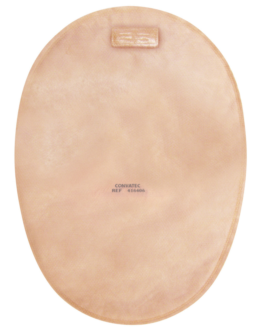 Closed-End Pouch, 8", 2-Sided Comfort Panel, Filter, Tan, 1 1/2" Flange, 30/bx (Continental US Only)