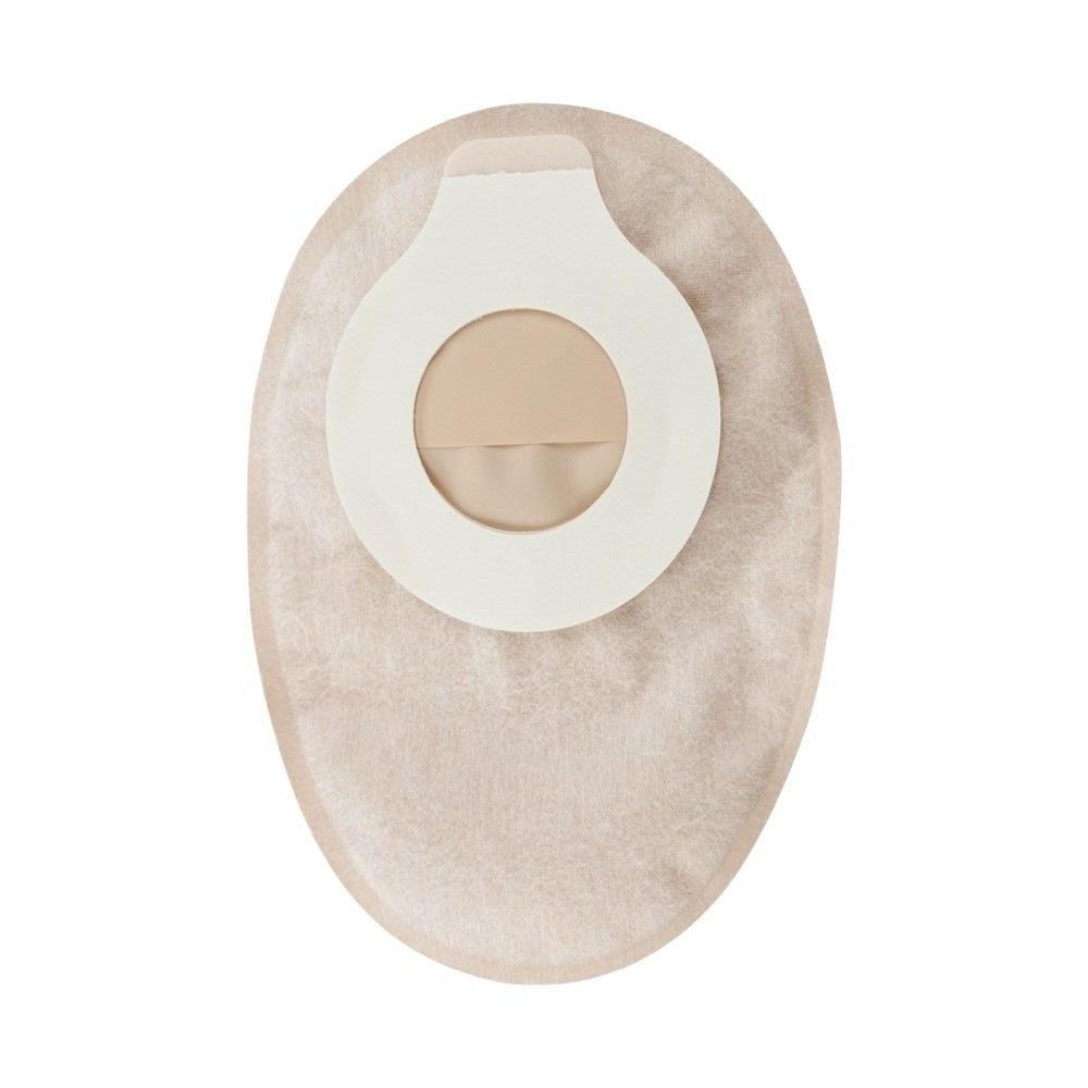 Adhesive Coupling, 6" Pouch, 2-Sided Comfort Panel, Filter, Opaque, 1/5" - 1 1/4" Stoma Opening, 10/bx (Continental US Only)