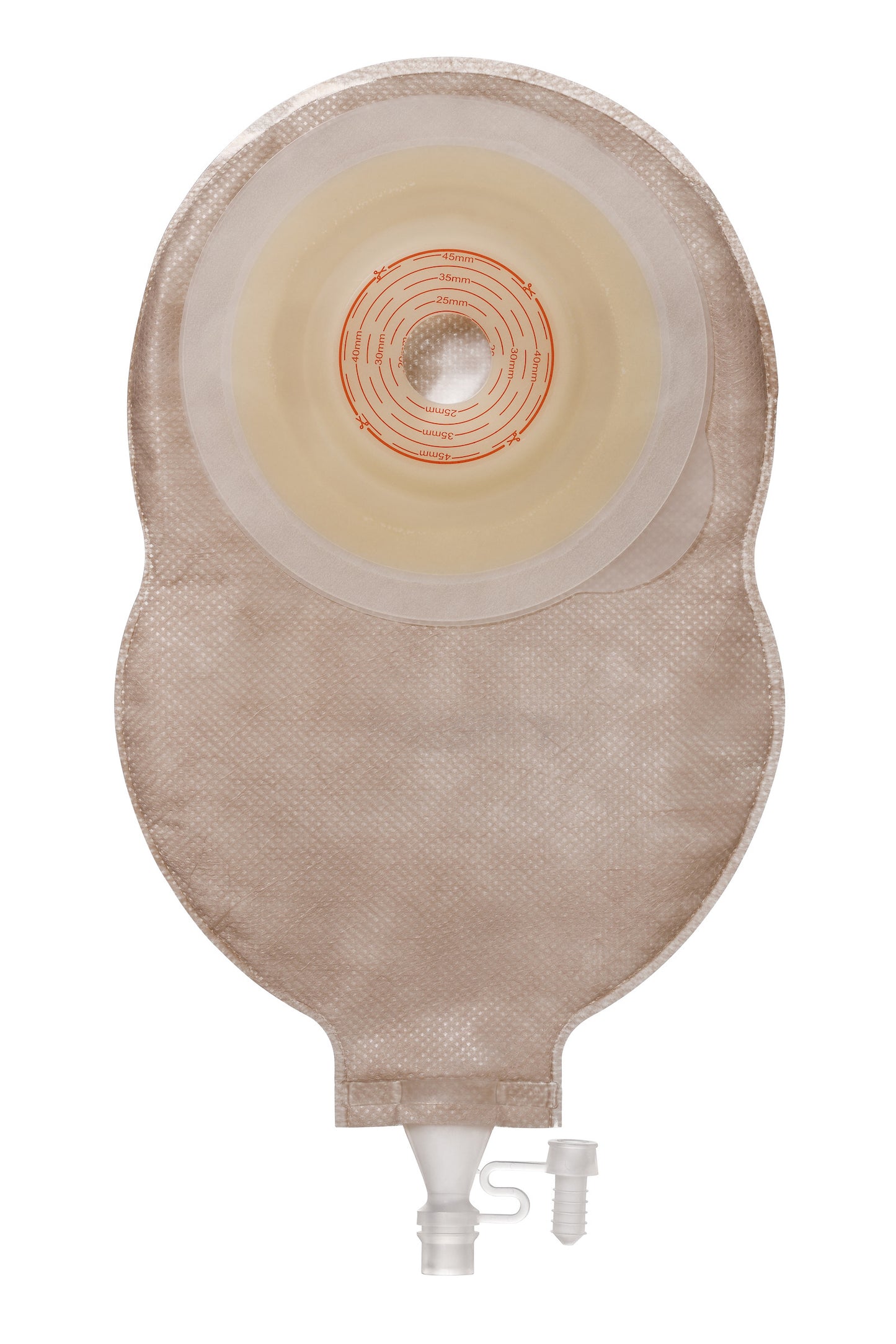 One-Piece Ostomy System, Urostomy, Cut-to-Fit V1, 20-47mm, 10/bx (Continental US Only)
