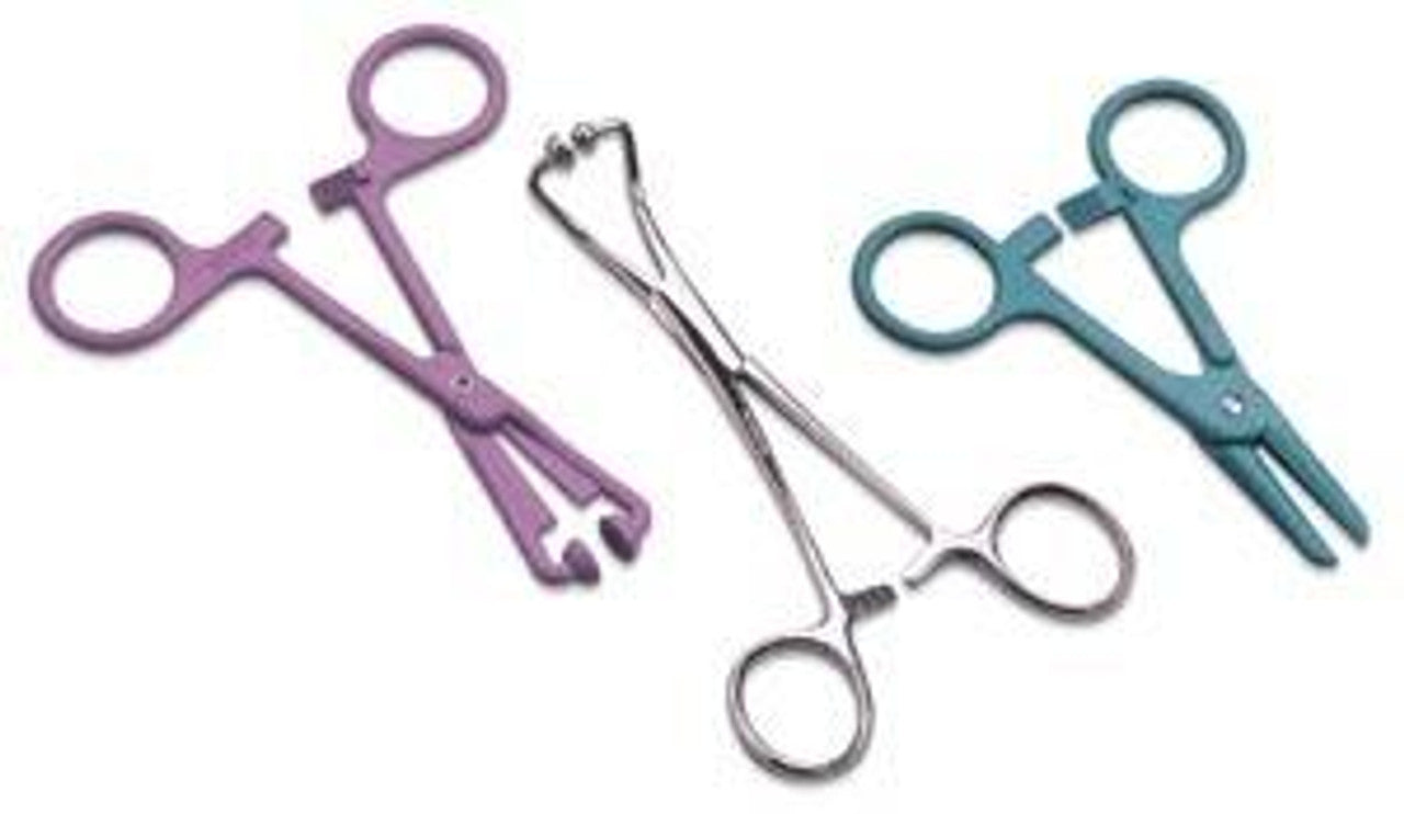 Surgical Towel Clamp, 6.5", Plastic, Disposable, Sterile, 50/cs (Continental US Only)