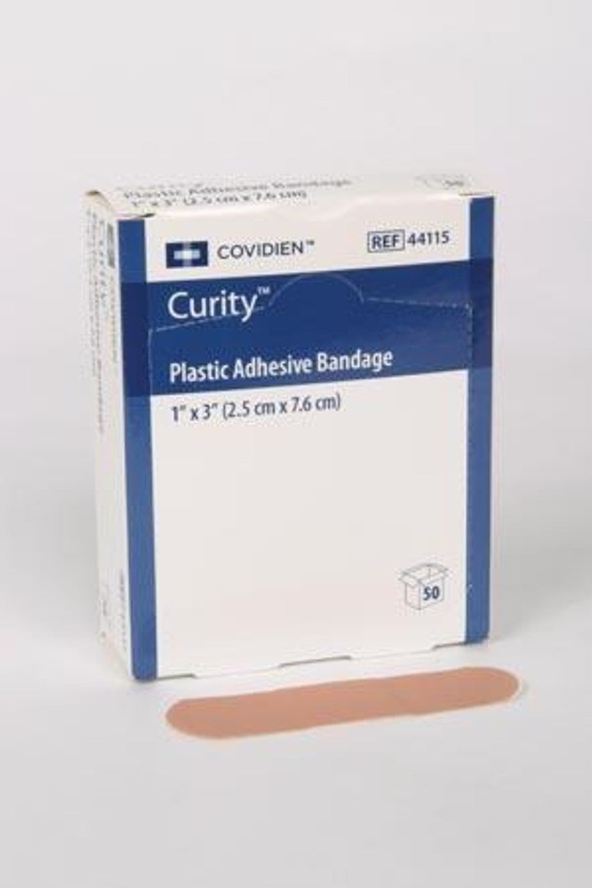 Adhesive Bandage, Patch, 1_", Plastic, 50/bx, 24 bx/cs (Continental US Only) (Minimum Expiry Lead is 60 days) (Item is Non-Returnable)
