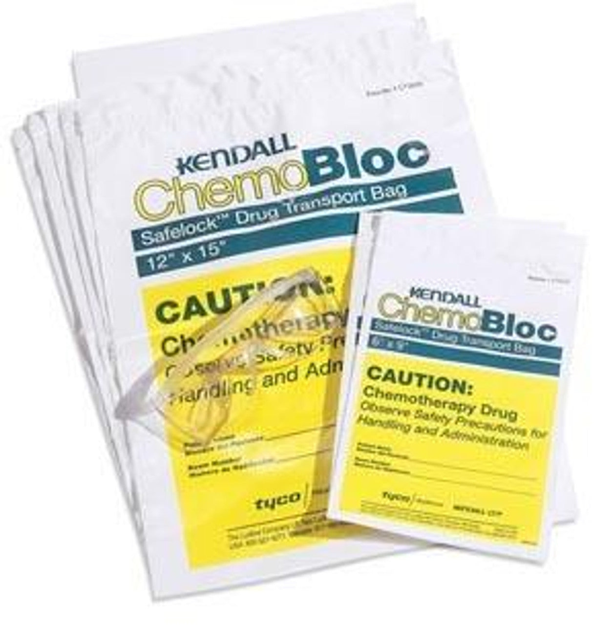 Chemo Soft Waste Bag, Yellow, 15 Gal, 4 Mil, 100/cs (Continental US Only)
