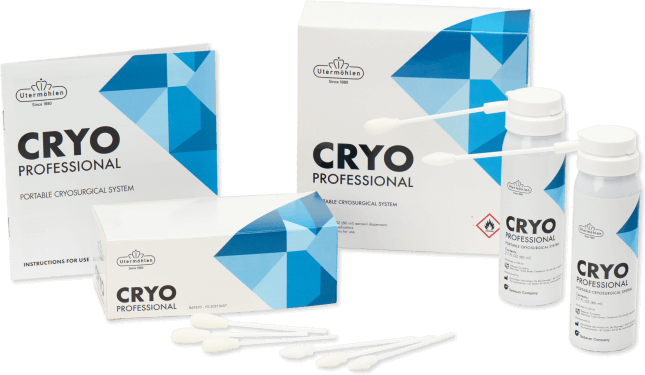 Cryo Professional Universal Kit, Includes: (2) 80mL Cryogen Canisters & (30) 2mm + (30) 5mm Applicators (RX) (US Only) (Item is considered HAZMAT and cannot ship via Air or to AK, GU, HI, MP, PR, VI) 