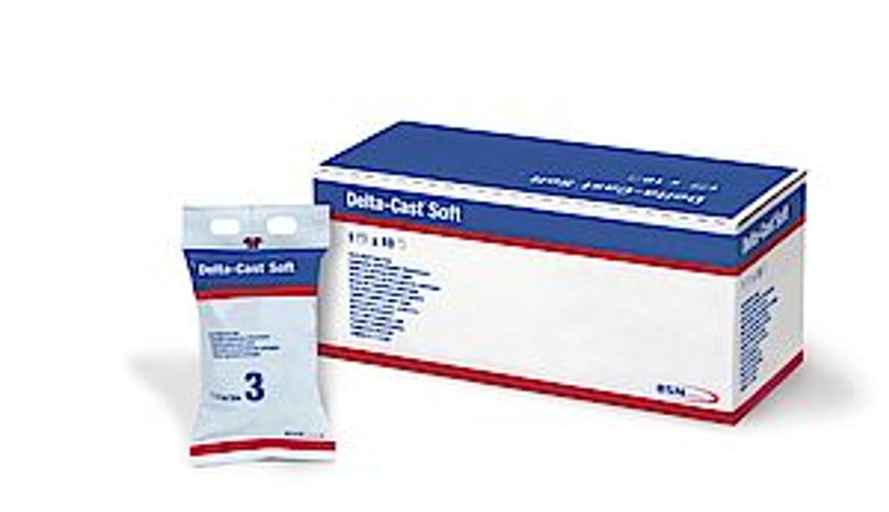 Delta-Cast II Cast Tape, Soft Red, 3" x 4yd, 10 rl/cs (Continental US Only)