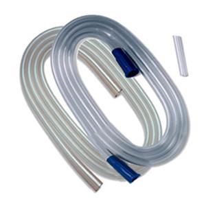 Suction Tubing with Molded Connectors, 9/32" x 6ft, 50/cs (Continental US Only)