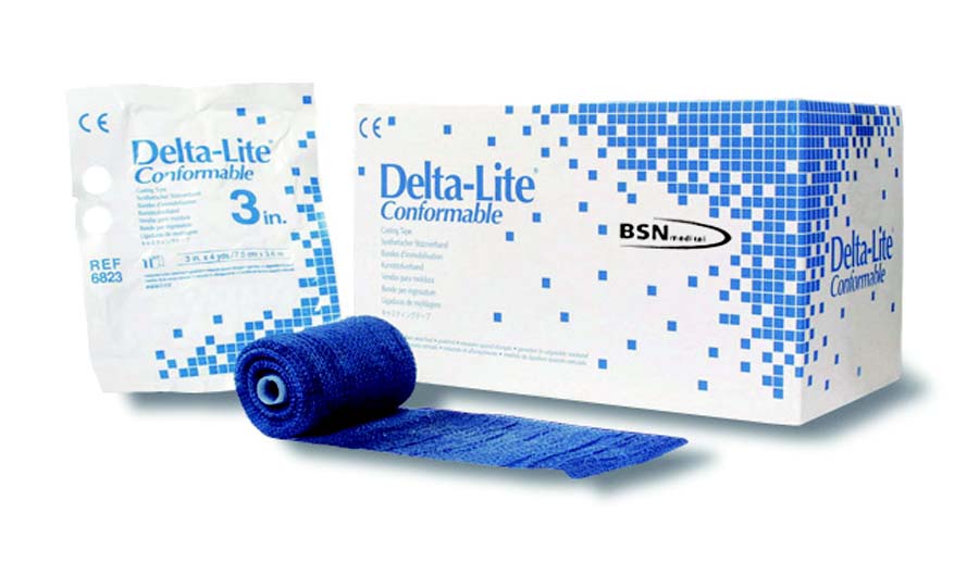 Cast Tape, 2" x 4 yds, Light Blue, 10 rl/cs (Continental US Only)