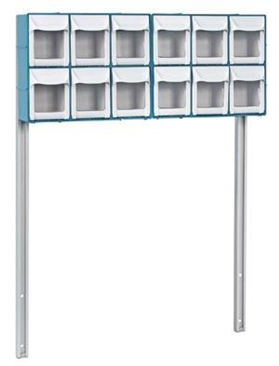 MobileCare Multi-Storage Bin, with Accessory Rail (DROP SHIP ONLY)